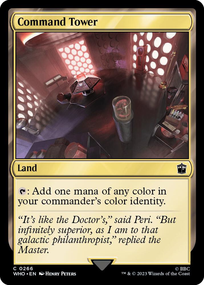 Command Tower 266/331 (Universes Beyond: Doctor Who)  | Chromatic Games