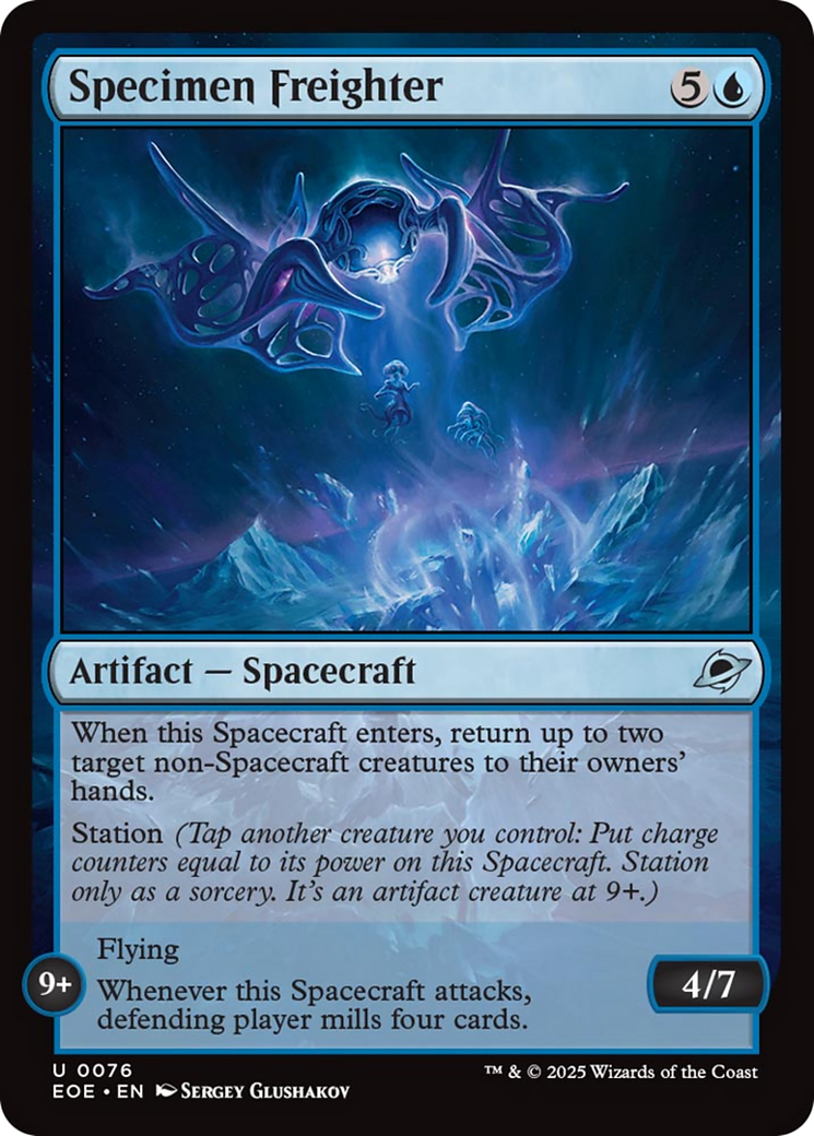 Specimen Freighter [Edge of Eternities] | Chromatic Games