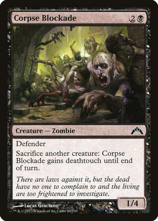Corpse Blockade 60/249 (Gatecrash)  | Chromatic Games