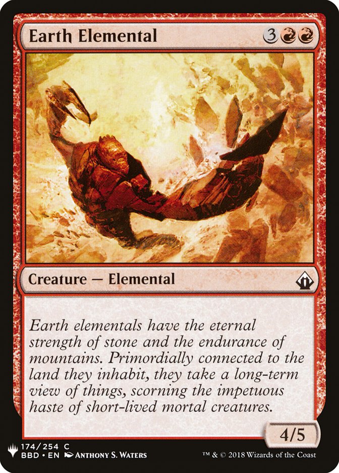 Earth Elemental [Mystery Booster] | Chromatic Games