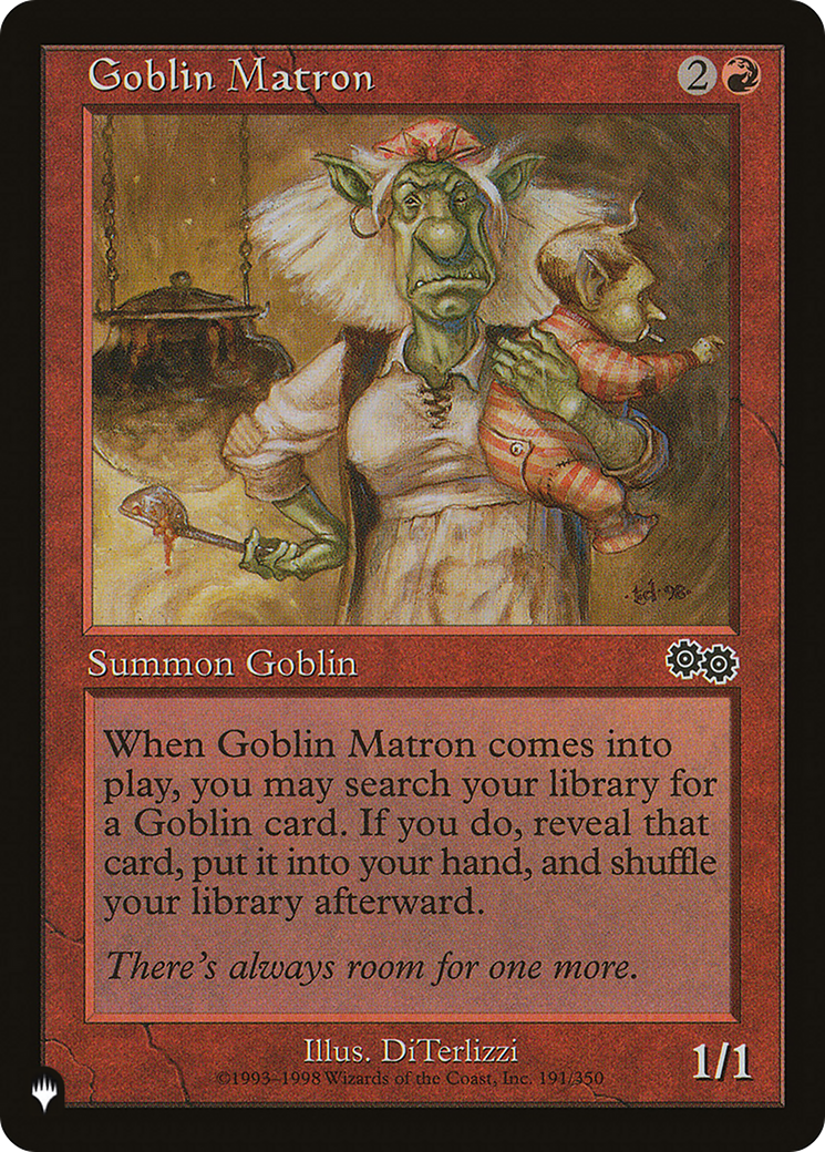 Goblin Matron (USG) [The List] | Chromatic Games