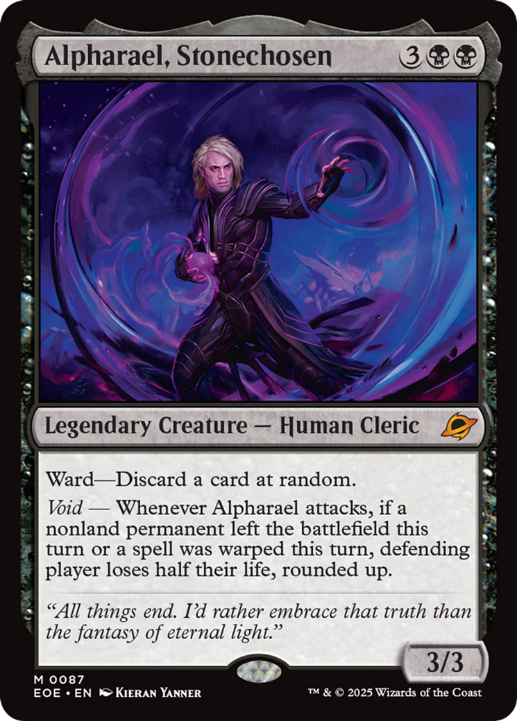 Alpharael, Stonechosen [Edge of Eternities] | Chromatic Games
