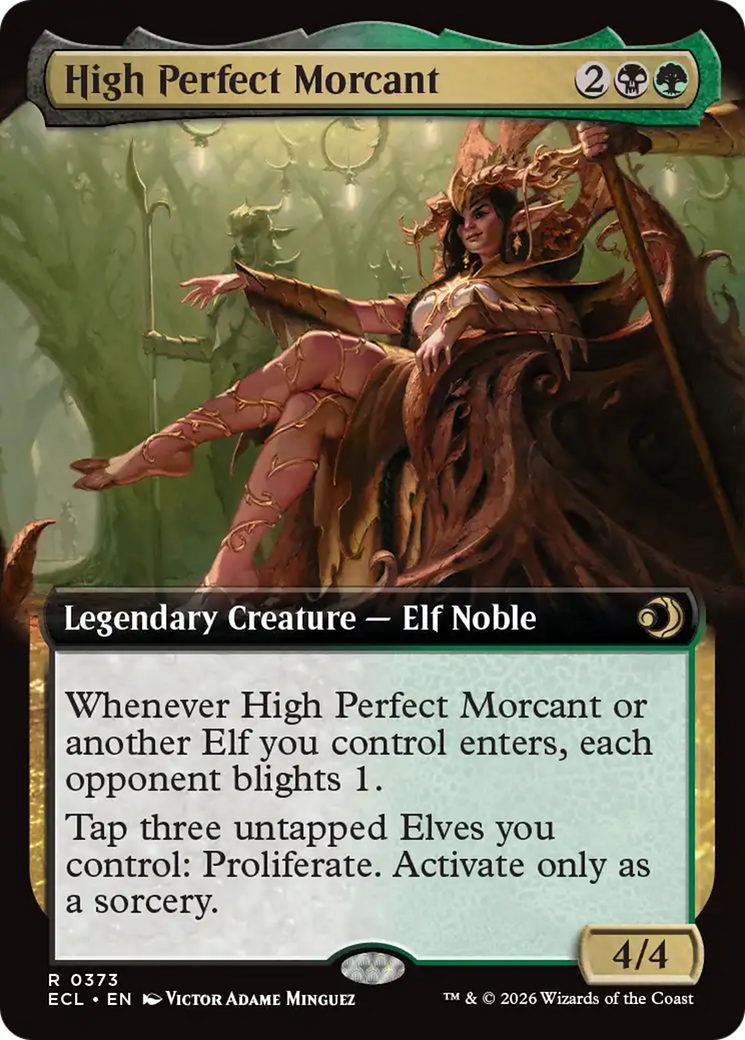 High Perfect Morcant (Extended Art) [Lorwyn Eclipsed] | Chromatic Games