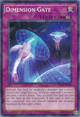 Dimension Gate [BP03-EN226] Shatterfoil Rare | Chromatic Games