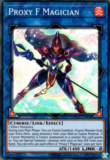 Proxy F Magician [OP15-EN009] Super Rare | Chromatic Games