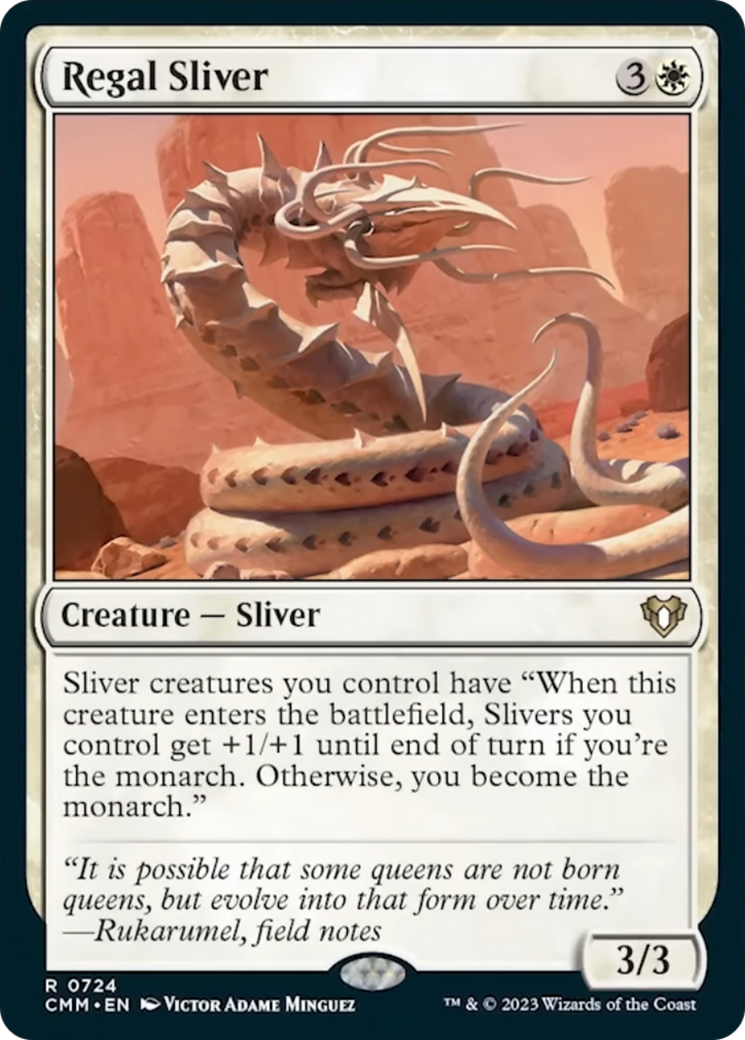 Regal Sliver [Commander Masters] | Chromatic Games