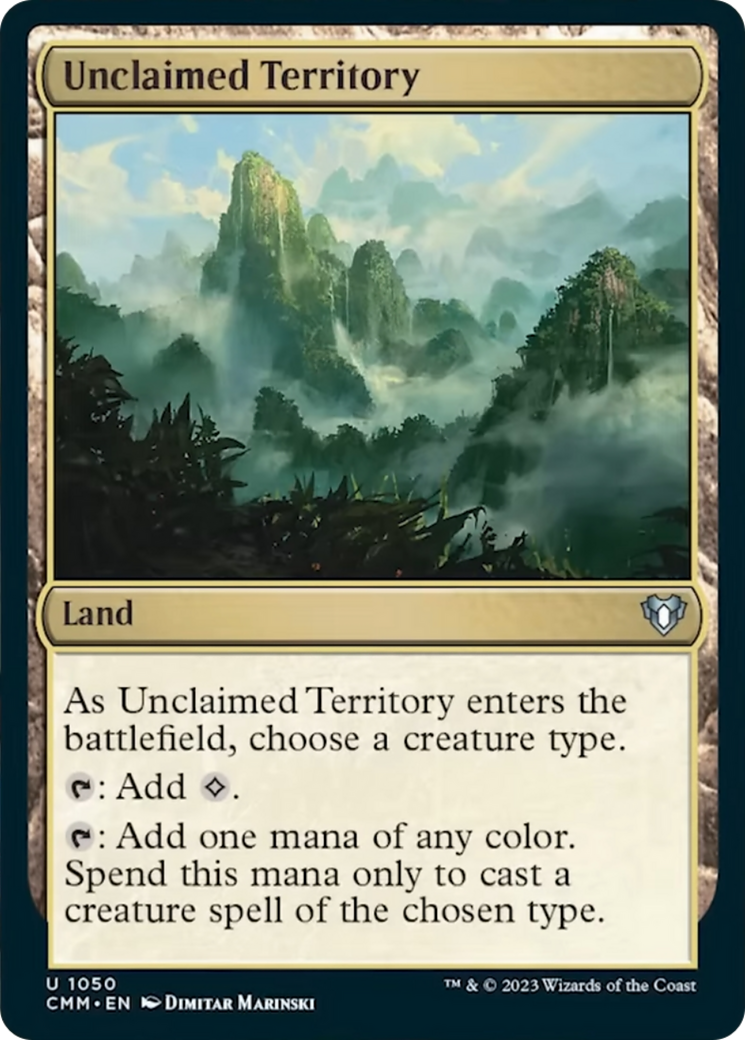 Unclaimed Territory [Commander Masters] | Chromatic Games