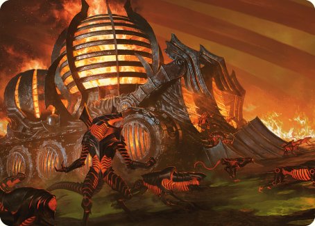 Urabrask's Forge Art Card [Phyrexia: All Will Be One Art Series] | Chromatic Games