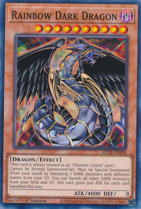 Rainbow Dark Dragon [SDCB-EN008] Common | Chromatic Games