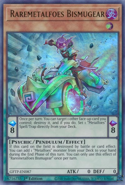 Raremetalfoes Bismugear [GFTP-EN087] Ultra Rare | Chromatic Games