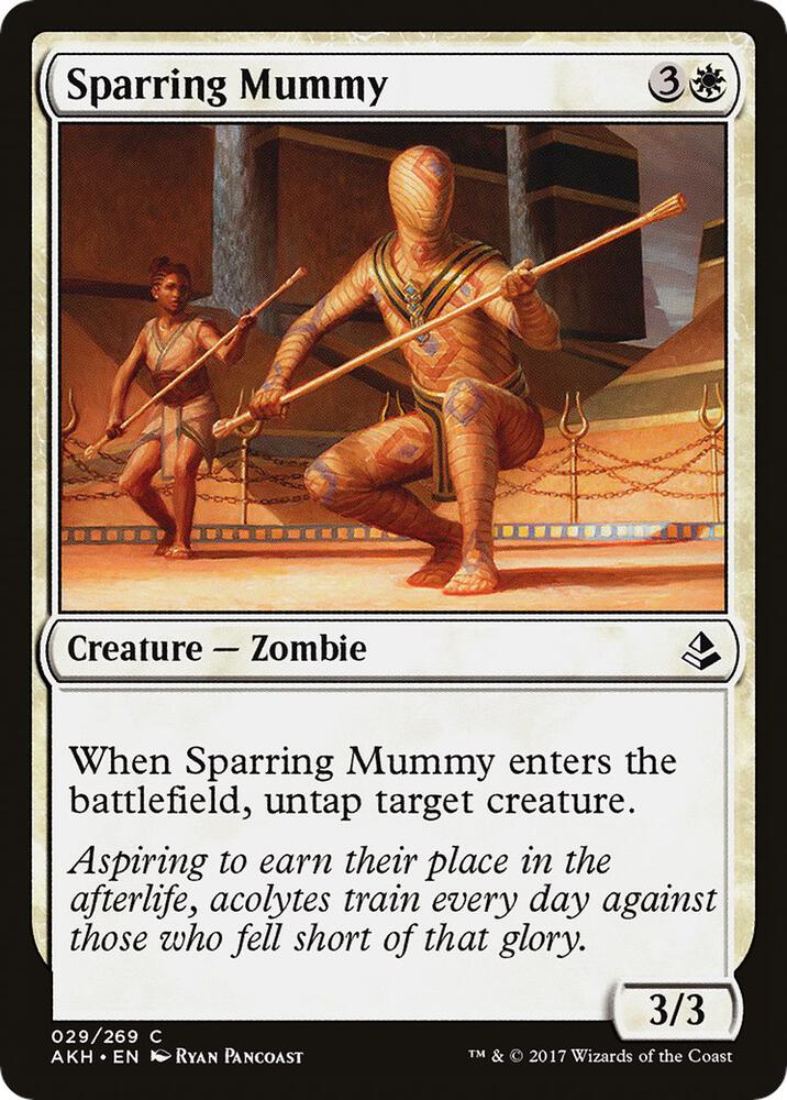 Sparring Mummy 29/269 (Amonkhet)  | Chromatic Games