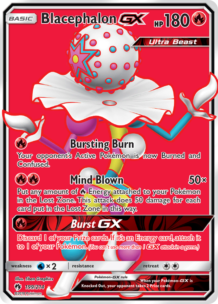 Blacephalon GX (199/214) [Sun & Moon: Lost Thunder] | Chromatic Games