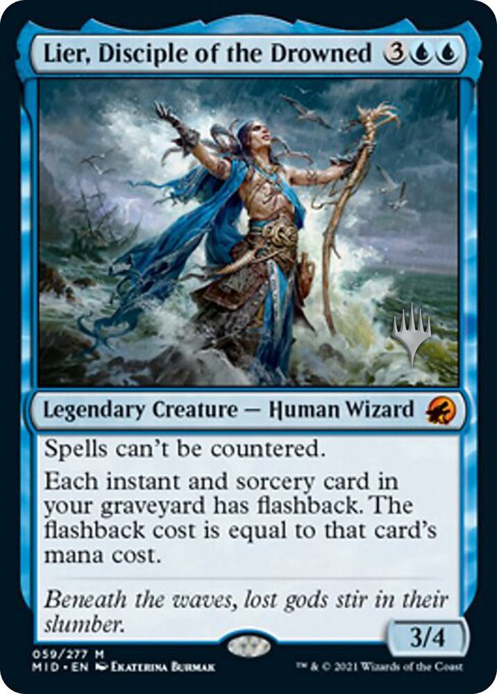 Lier Disciple of the Drowned 59 (Promo Pack: Innistrad: Midnight Hunt)  | Chromatic Games