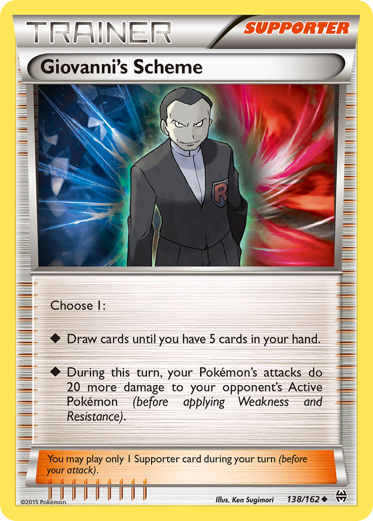 Giovanni's Scheme (138/162) [XY: BREAKthrough] | Chromatic Games