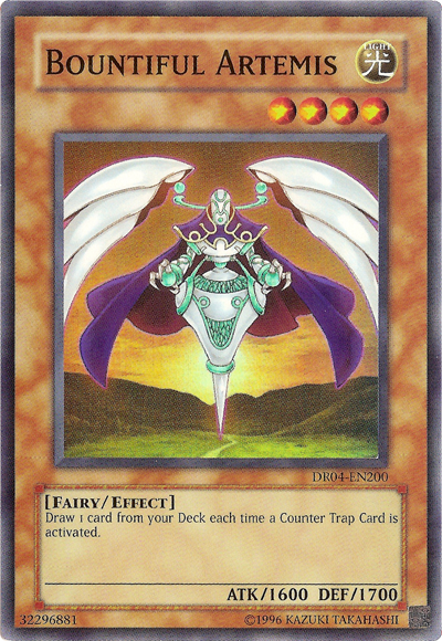 Bountiful Artemis [DR04-EN200] Super Rare | Chromatic Games