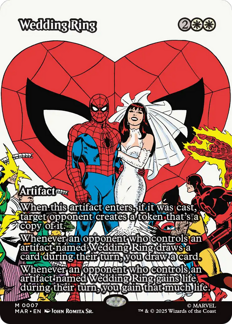Wedding Ring (Borderless) [Marvel's Spider-Man: Eternal-Legal] | Chromatic Games