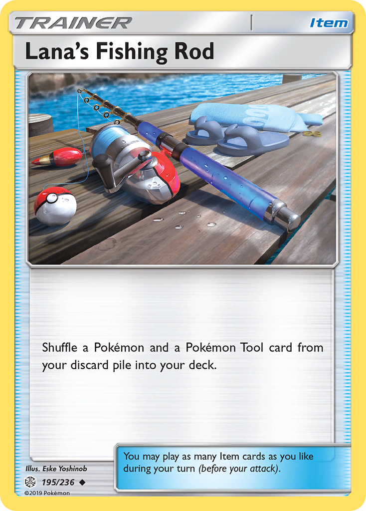 Lana's Fishing Rod (195/236) [Sun & Moon: Cosmic Eclipse] | Chromatic Games