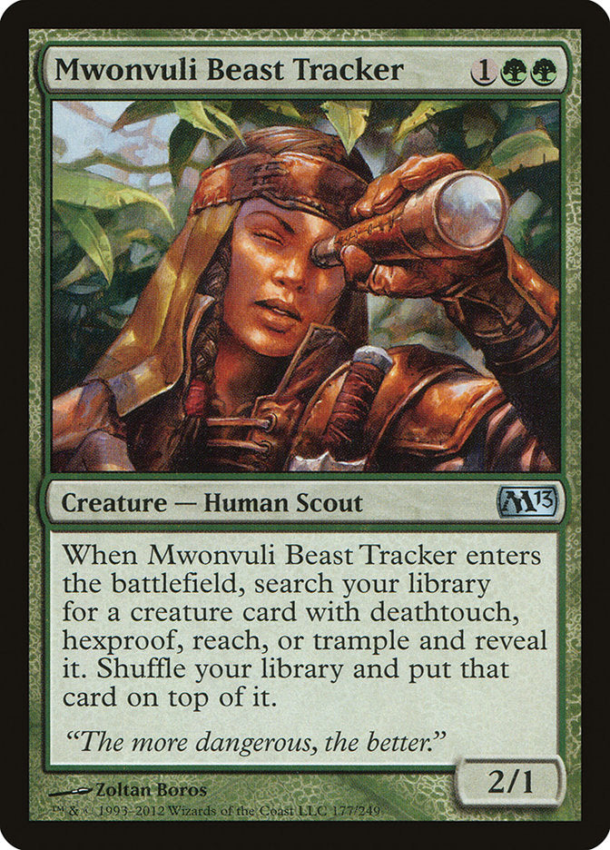 Mwonvuli Beast Tracker 177/249 (Magic 2013 (M13))  | Chromatic Games