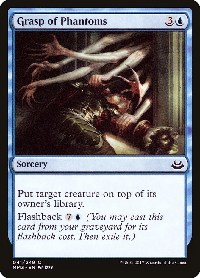 Grasp of Phantoms 41/249 (Modern Masters 2017)  | Chromatic Games