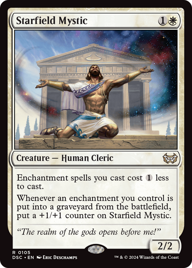 Starfield Mystic [Duskmourn: House of Horror Commander] | Chromatic Games