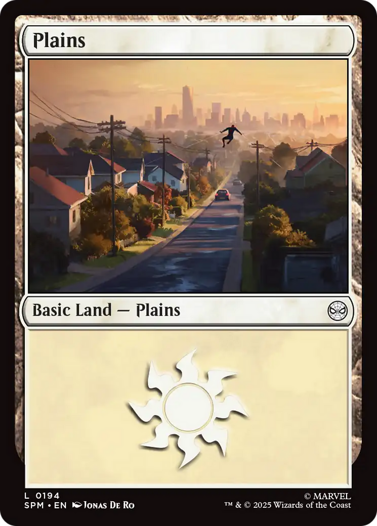 Plains (0194) [Marvel's Spider-Man] | Chromatic Games