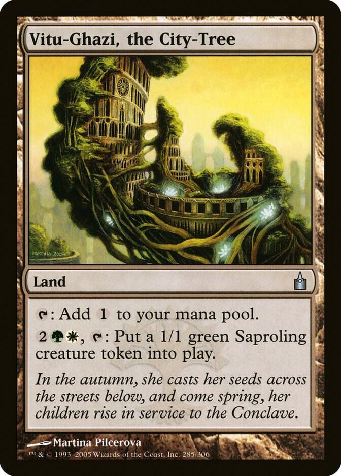 Vitu-Ghazi, the City-Tree 285/306 (Ravnica: City of Guilds)  | Chromatic Games