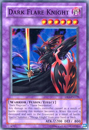Dark Flare Knight [DR1-EN179] Super Rare | Chromatic Games