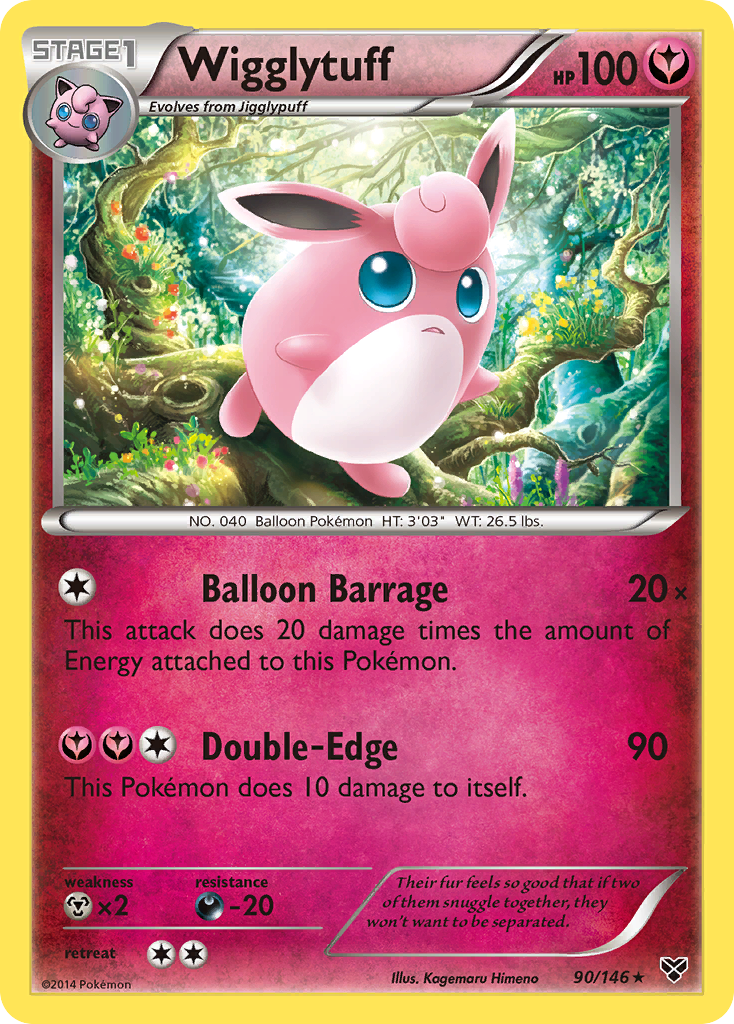 Wigglytuff (90/146) [XY: Base Set] | Chromatic Games