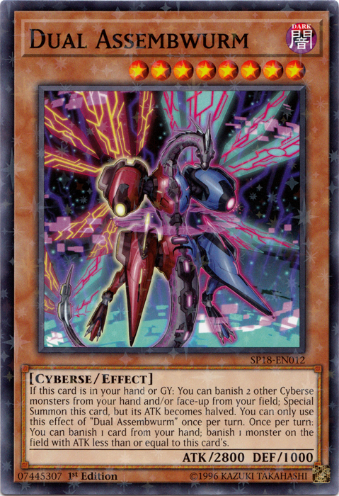 Dual Assembwurm [SP18-EN012] Starfoil Rare | Chromatic Games
