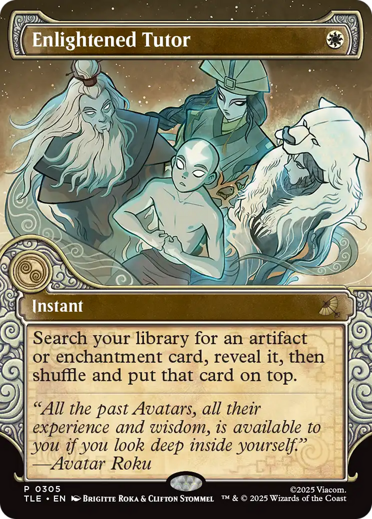 Enlightened Tutor (Showcase) [Avatar: The Last Airbender: Eternal-Legal] | Chromatic Games