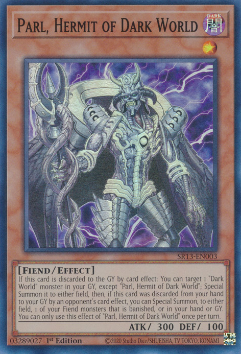 Parl, Hermit of Dark World [SR13-EN003] Super Rare | Chromatic Games