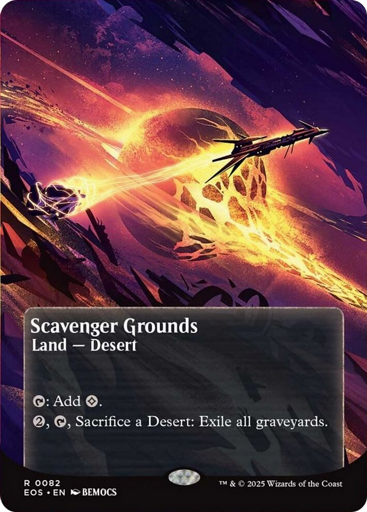 Scavenger Grounds (0082) (Borderless) [Edge of Eternities: Stellar Sights] | Chromatic Games