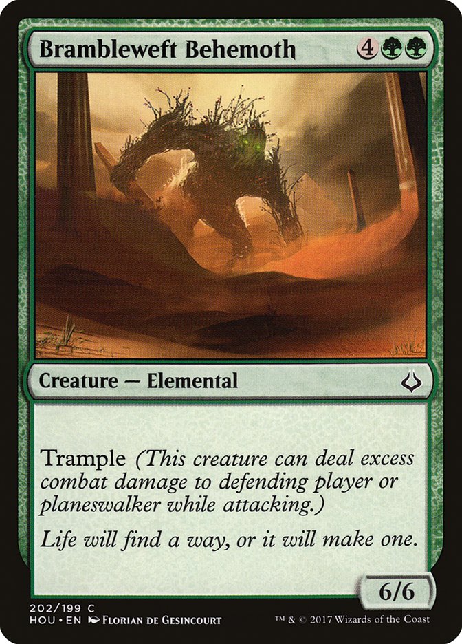 Brambleweft Behemoth 202/199 (Hour of Devastation)  | Chromatic Games