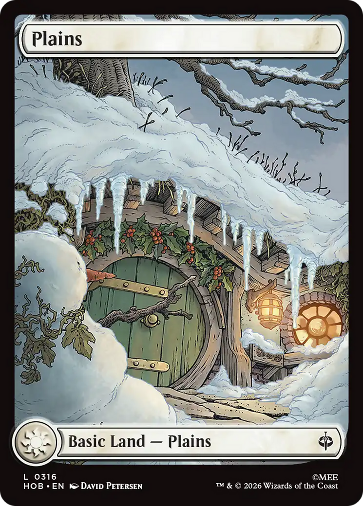 Plains (0320) (Surge Foil) [The Hobbit] | Chromatic Games