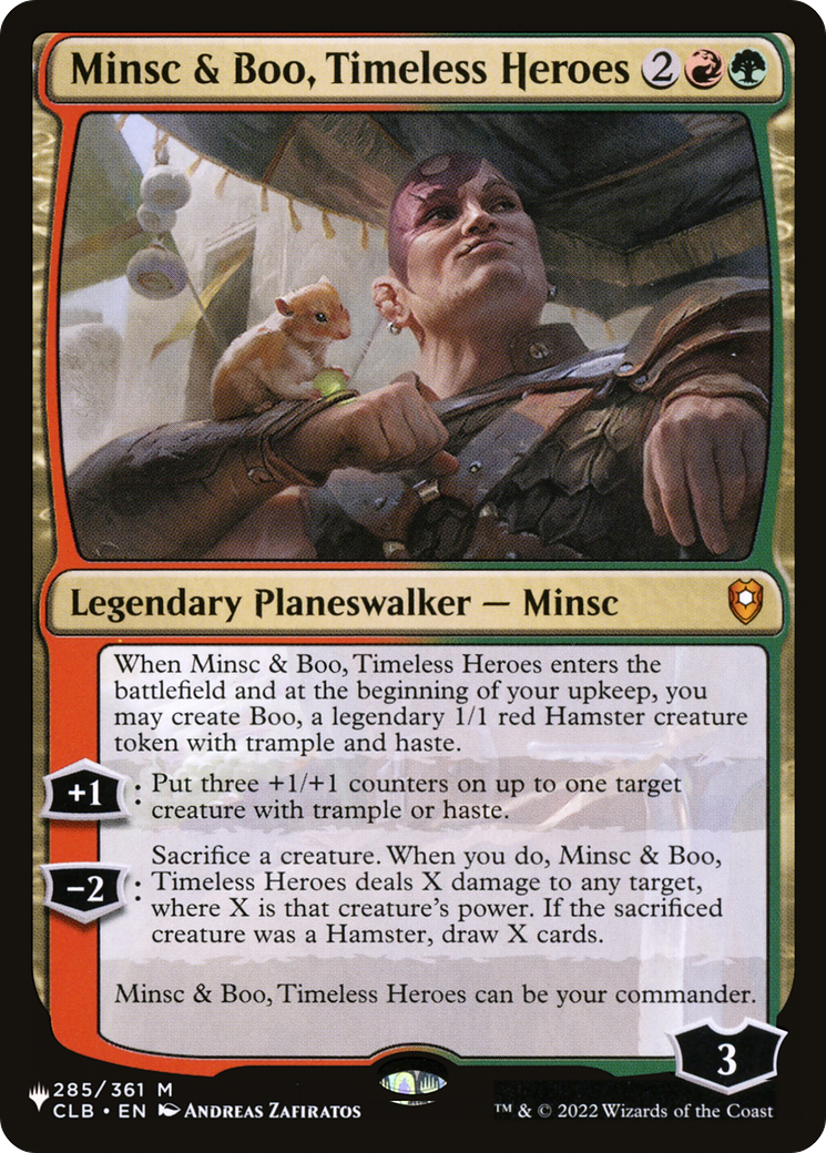 Minsc & Boo, Timeless Heroes [The List] | Chromatic Games