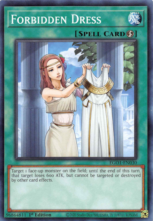 Forbidden Dress [EGO1-EN030] Common | Chromatic Games