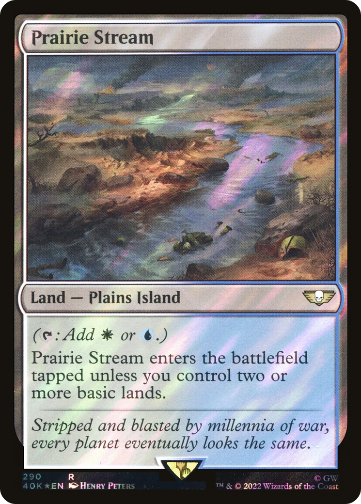 Prairie Stream (Surge Foil) [Marvel Super Heroes Commander] | Chromatic Games