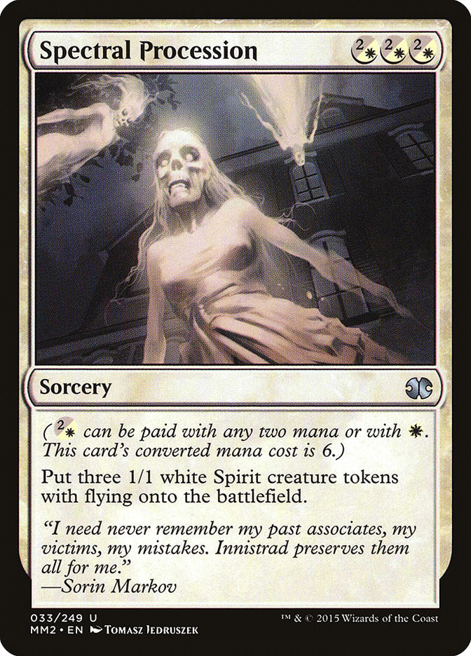 Spectral Procession 33/249 (Modern Masters 2015)  | Chromatic Games