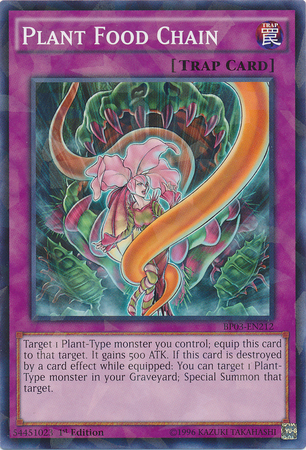 Plant Food Chain [BP03-EN212] Shatterfoil Rare | Chromatic Games