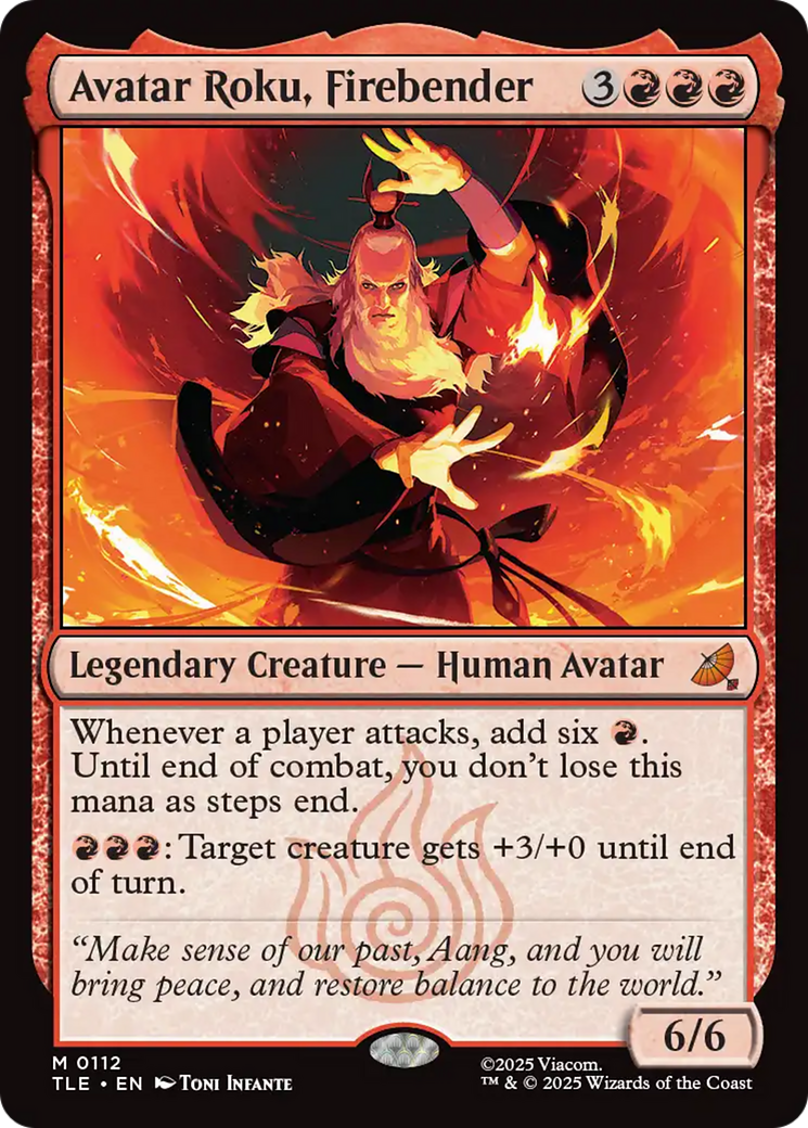 Avatar Roku, Firebender [Avatar: The Last Airbender: Eternal-Legal] | Chromatic Games