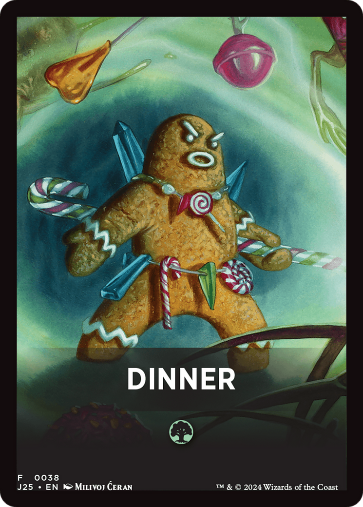 Dinner Theme Card [Foundations Jumpstart Front Cards] | Chromatic Games