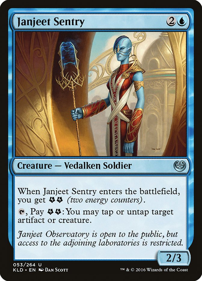 Janjeet Sentry [Kaladesh] | Chromatic Games