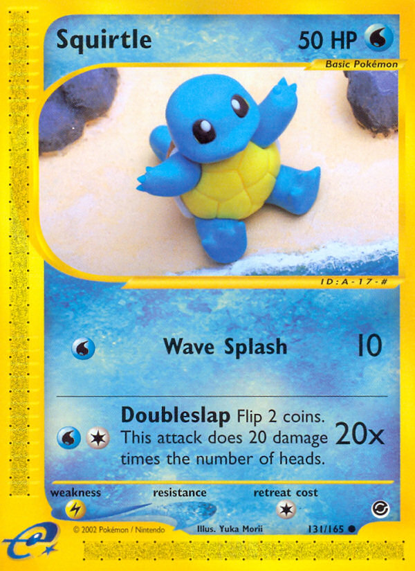 Squirtle (131/165) [Expedition: Base Set] | Chromatic Games