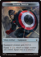 The Tiger God // Sturdy Shield Double-Sided Token [Marvel Super Heroes Tokens] | Chromatic Games