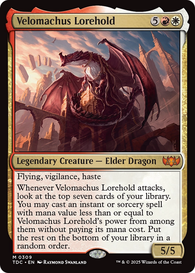 Velomachus Lorehold [Tarkir: Dragonstorm Commander] | Chromatic Games