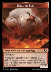 City's Blessing // Dragon Egg Double-Sided Token [Commander Masters Tokens] | Chromatic Games