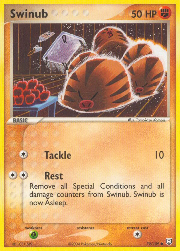 Swinub (79/109) [EX: Team Rocket Returns] | Chromatic Games