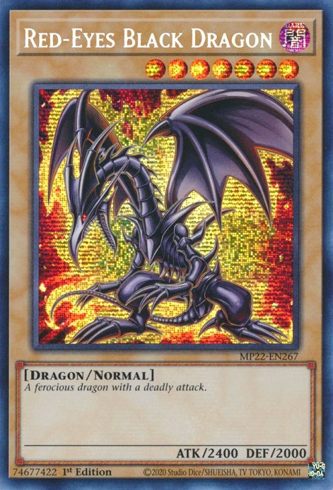 Red-Eyes Black Dragon [MP22-EN267] Prismatic Secret Rare | Chromatic Games