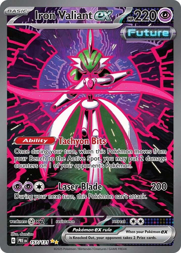 Iron Valiant ex (157/131) [Scarlet & Violet: Prismatic Evolutions] | Chromatic Games