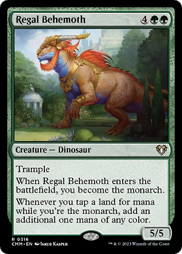 Regal Behemoth [Commander Masters] | Chromatic Games